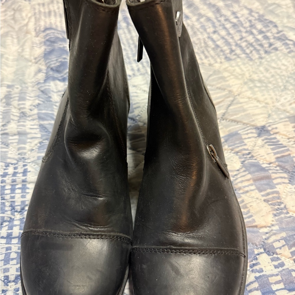 Harley-Davidson Black Leather Boots